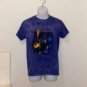 Unisex Prince Purple Tie Dye “Purple Rain”Graphic Tee